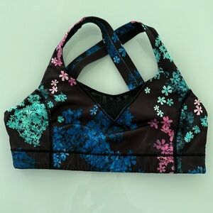 Lululemon Floral Sports Bra